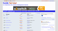 Desktop Screenshot of guide-serveur.fr