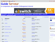 Tablet Screenshot of guide-serveur.fr